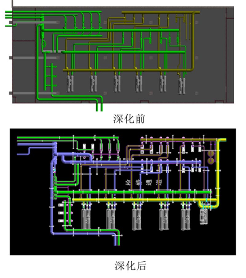 制冷機房BIM,管道預制加工的公司,鋼管預制加工,管道預制加工